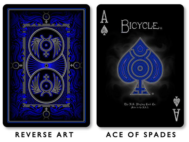  Bicycle Quicksilver playing cards are designed by Russell Kercheval Review 