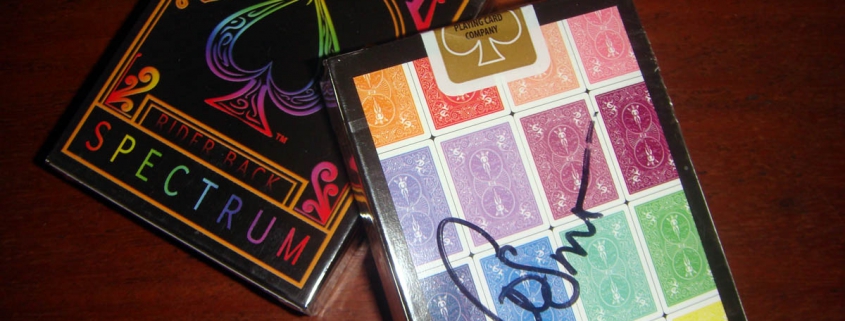 Received Bicycle Spectrum deck. Multicolor magic. Max Playing Cards