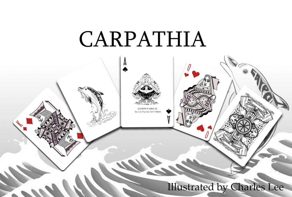 Bicycle Carpathia Deck Playing Cards Charles Lee Titanic Inspired Custom Magic 