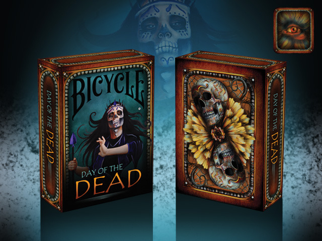 Trick by The Collectable Bicycle Day of The Dead by Collectable Playing Cards 