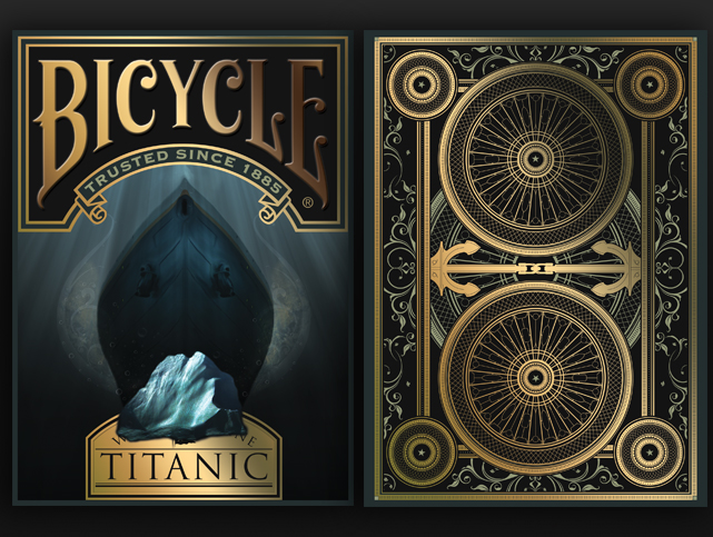 TITANIC LIFE BICYCLE DECK OF PLAYING CARDS BY USPCC MAGIC TRICKS COLLECTOR POKER 