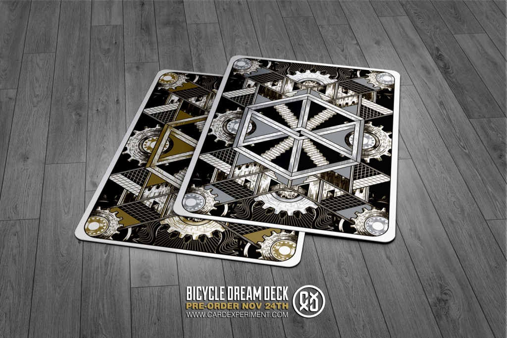 BICYCLE DREAM PLAYING CARDS BLACK GOLD EDITION 