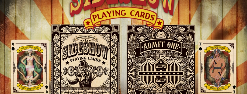 Sideshow freaks playing cards best sale