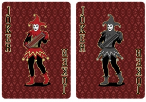 Bicycle red sales castle playing cards