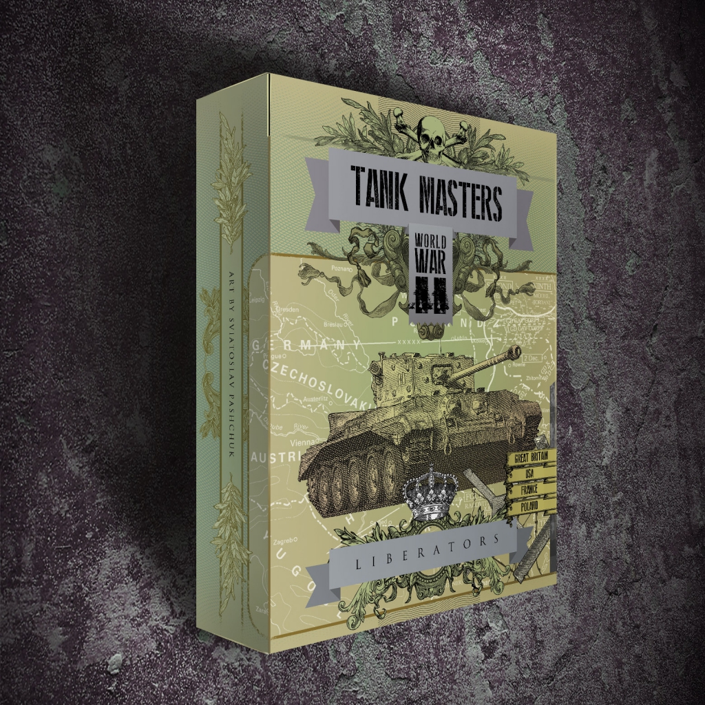 Tank Cards TANK MASTERS Playing Cards. World War II seen from a tank - Max Playing ...