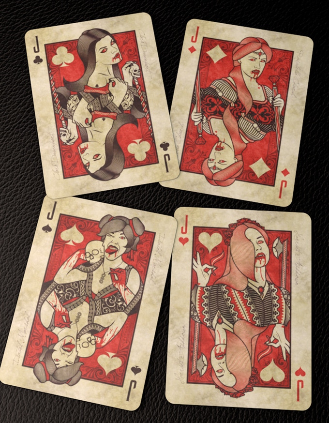 THE SISTERHOOD OF BLOOD vol.2 Playing Cards. 
