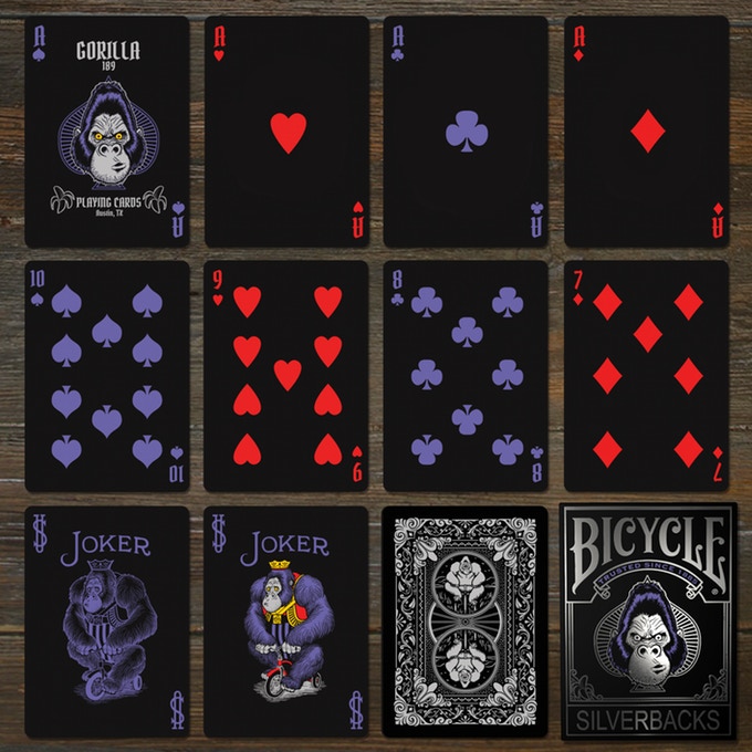 Silverbacks Gorilla Deck Playing Cards 
