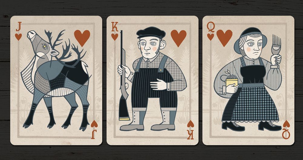 A NEWFOUNDLAND deck. Tradition and folklore in charming playing cards - Max  Playing Cards