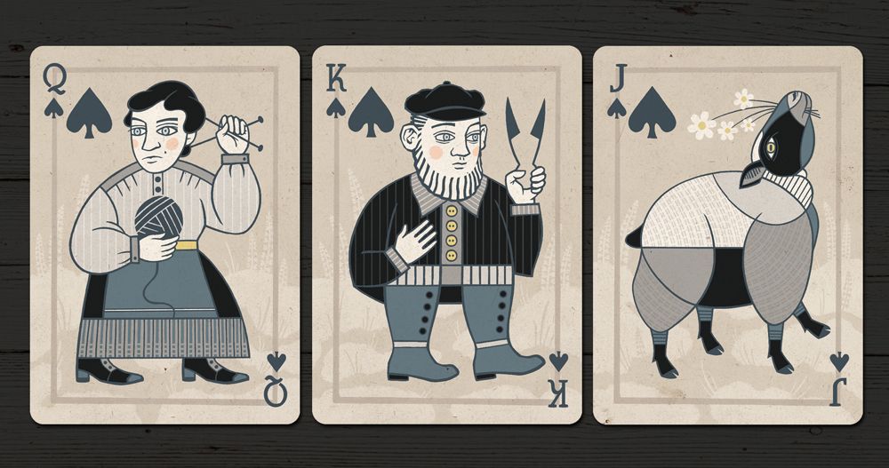 A NEWFOUNDLAND deck. Tradition and folklore in charming playing cards - Max Playing  Cards