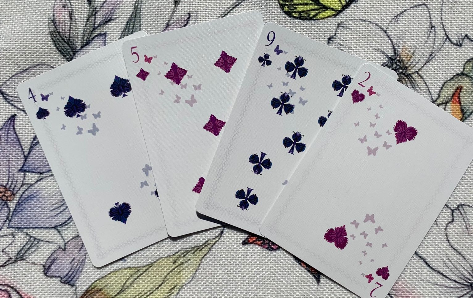 PLAYING CARDS NANSWER USPCC BICYCLE MAGIC TRICKS THE BUTTERFLY DECK LIMITED ED 