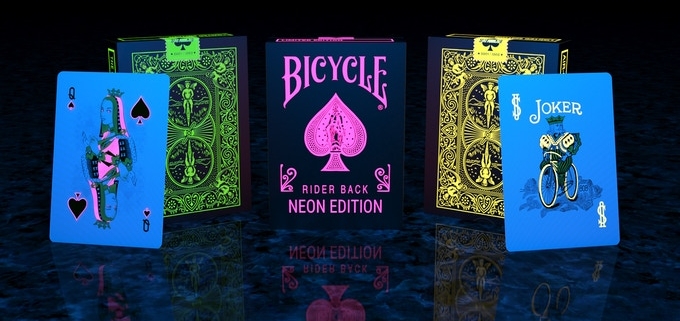 ANICCA METALLIC BLUE BICYCLE DECK PLAYING CARDS BY CARD EXPERIMENT MAGIC TRICKS 
